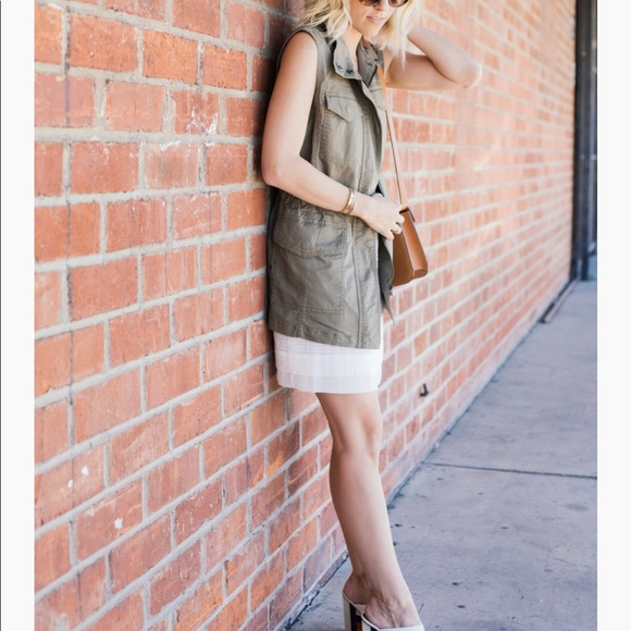 BNWT Banana Republic twill military vest - Picture 7 of 8